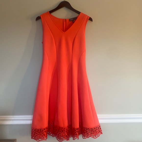 Donna RICCO Lace Trim Sweetheart Fit & Flare Dress - Picture 5 of 6